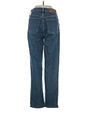 Madewell The Perfect Vintage Straight Jean in Bright Indigo Wash: Instacozy Edition (view 2)