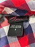 Torrid 100% Cotton Plaid Red 3/4 Sleeve Button-Down Shirt Size 2X Plus (2) - photo 7