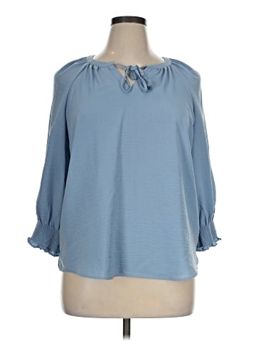 Westbound 3/4 Sleeve Blouse (view 1)