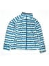 Columbia 100% Polyester Chevron-herringbone Blue Snow Jacket Size 18 - 20 - photo 1