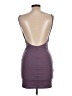 MadRag Solid Purple Cocktail Dress Size L - photo 2