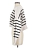 Free People Stripes Ivory Turtleneck Sweater Size S - photo 5