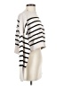 Free People Stripes Ivory Turtleneck Sweater Size S - photo 4