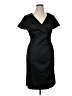 Donna Ricco 100% Polyester Solid Black Cocktail Dress Size 14 - photo 1