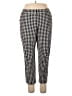 Talbots 100% Viscose Checkered-gingham Ivory Casual Pants Size 18 - photo 1