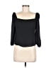 A Love Like You 100% Polyester Black 3/4 Sleeve Blouse Size M - photo 1