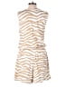 Lou & Grey Animal Print Tan Romper Size L - photo 2