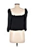 A Love Like You 100% Polyester Black 3/4 Sleeve Blouse Size M - photo 2