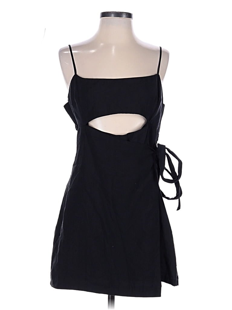 Pre-owned Zara Cocktail Dress In Black