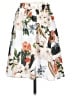 Assorted Brands 100% Polyester Tropical White Casual Skirt Size S (estimated) - photo 2