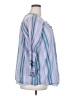 Lane Bryant Stripes Blue Long Sleeve Blouse Size 18 - photo 4