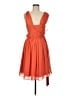 BCBGeneration 100% Polyester Orange Cocktail Dress Size 8 - photo 1