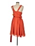 BCBGeneration 100% Polyester Orange Cocktail Dress Size 8 - photo 2