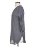 Soho 100% Polyester Gray 3/4 Sleeve Blouse Size XS - photo 5