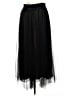 MARCHESA notte 100% Nylon Black Formal Skirt Size 8 - photo 1