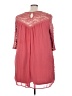 AUW 100% Polyester Pink Casual Dress Size 3X - photo 2