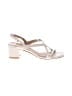 Stuart Weitzman 100% Leather Ivory Sandals Size 8 - photo 1