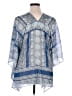 J.Jill 100% Polyester Blue Swimsuit Cover Up One size - photo 2
