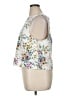 Gap 100% Cotton White Sleeveless Blouse Size XL (tall) - photo 5
