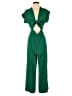 Sandro Solid Green Jumpsuit Size EU (FR) 36 / US 4 - photo 1