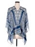 J.Jill 100% Polyester Blue Swimsuit Cover Up One size - photo 1