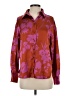 Bailey 44 100% Polyester Floral Burgundy Long Sleeve Blouse Size S - photo 1