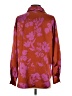 Bailey 44 100% Polyester Floral Burgundy Long Sleeve Blouse Size S - photo 2