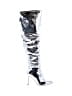 INC International Concepts Silver Boots Size 5 1/2 - photo 1
