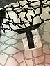 BCBGMAXAZRIA Animal Print Ivory Short Sleeve Blouse Size L - photo 7