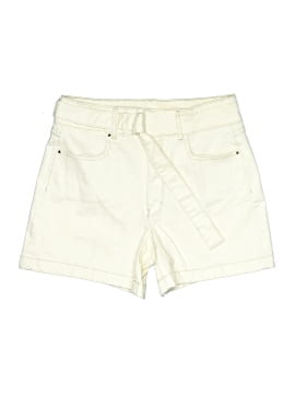White House Black Market Khaki Shorts (view 1)