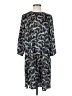 Tuckernuck 100% Polyester Print Blue Casual Dress Size S - photo 1