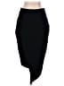 Elizabeth and James Solid Black Formal Skirt Size 2 - photo 1