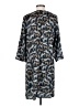 Tuckernuck 100% Polyester Print Blue Casual Dress Size S - photo 2
