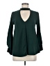Peppermint Green Long Sleeve Blouse Size Med - photo 1