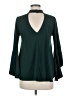 Peppermint Green Long Sleeve Blouse Size Med - photo 2