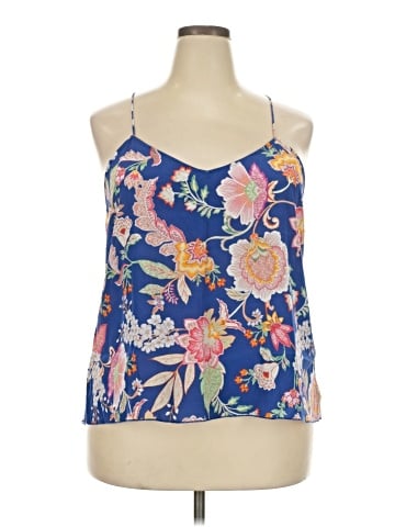 Johnny Was Sleeveless Silk Top (view 1)