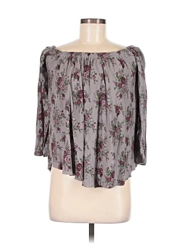 Truly Madly Deeply 3/4 Sleeve Blouse (view 1)