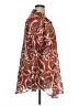 Primark 100% Cotton Paisley Red Long Sleeve Blouse Size XL - photo 4