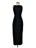 Ann Taylor 100% Polyester Solid Black Cocktail Dress Size 4 - photo 1
