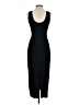 Ann Taylor 100% Polyester Solid Black Cocktail Dress Size 4 - photo 2