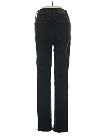 Madewell The Perfect Vintage Jean in Black Frost Wash (view 2)