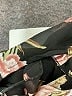 Alice + Olivia Floral Black Sleeveless Blouse Size L - photo 6
