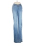 Fashion Nova Hearts Blue Jeans Size 3 (tall) - photo 1