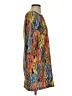 Glam Print Orange Casual Dress Size S - photo 4