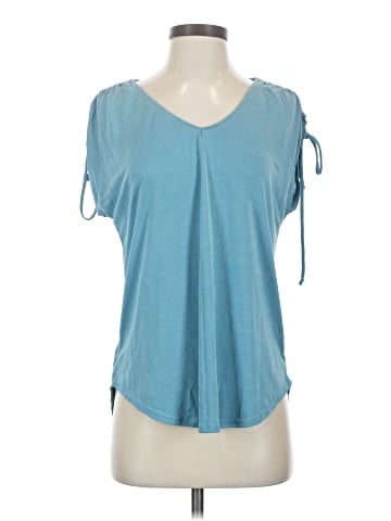 Green Envelope Short Sleeve Top (view 1)