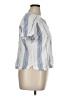 Love by Gap Stripes Blue Short Sleeve Blouse Size XL - photo 4