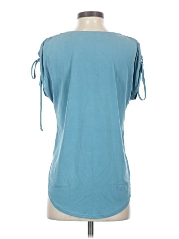 Green Envelope Short Sleeve Top (view 2)