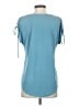 Green Envelope Blue Short Sleeve Top Size S - photo 2