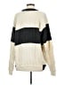 Assorted Brands Color Block Ivory Pullover Sweater Size S - photo 2