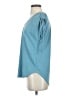 Green Envelope Blue Short Sleeve Top Size S - photo 5